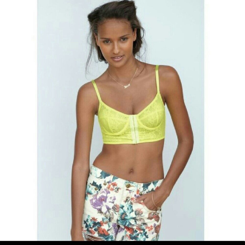 Intimately Free People Lace Under wire Cropped Bra